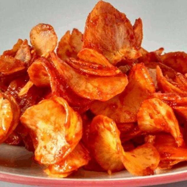 

KERIPIK SINGKONG PADANG 1 KG / KERIPIK SINGKONG CABE MERAH