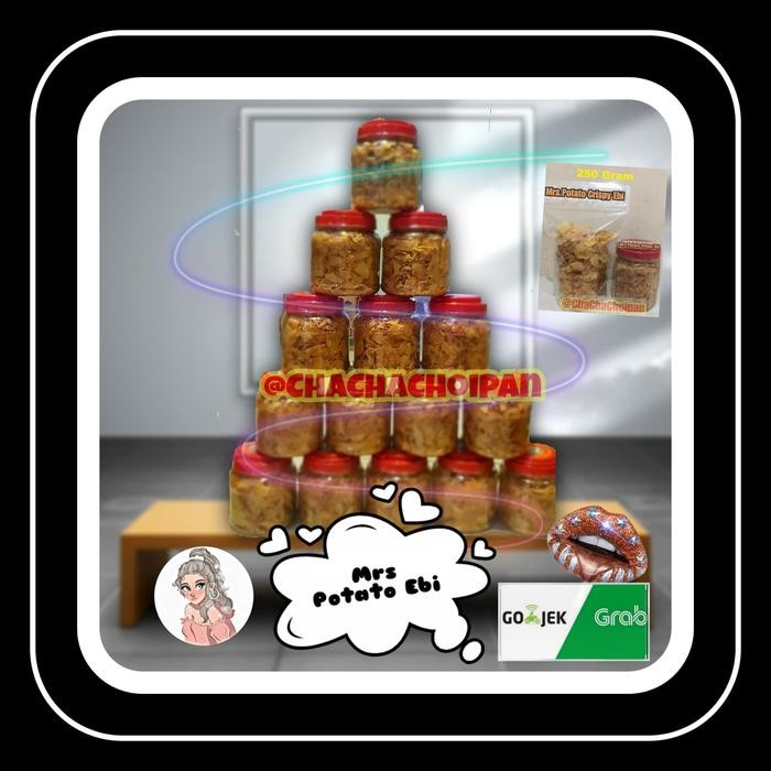 

KRIPIK KENTANG EBI MRS.POTATO EBI CRISPY 100% HALAL