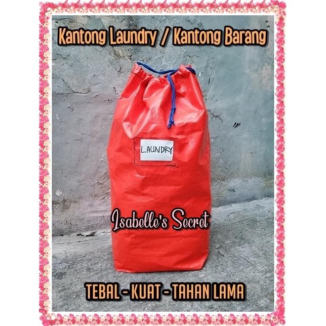 TAS KANTONG TERPAL BESAR / KANTONG TAS TERPAL LAUNDRY / TAS BARANG
