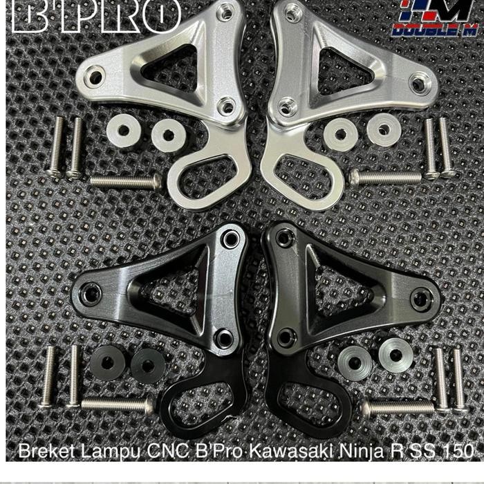 Kupingan Breket Bracket Lampu Bulat Bpro Kawasaki Ninja R Ss 150