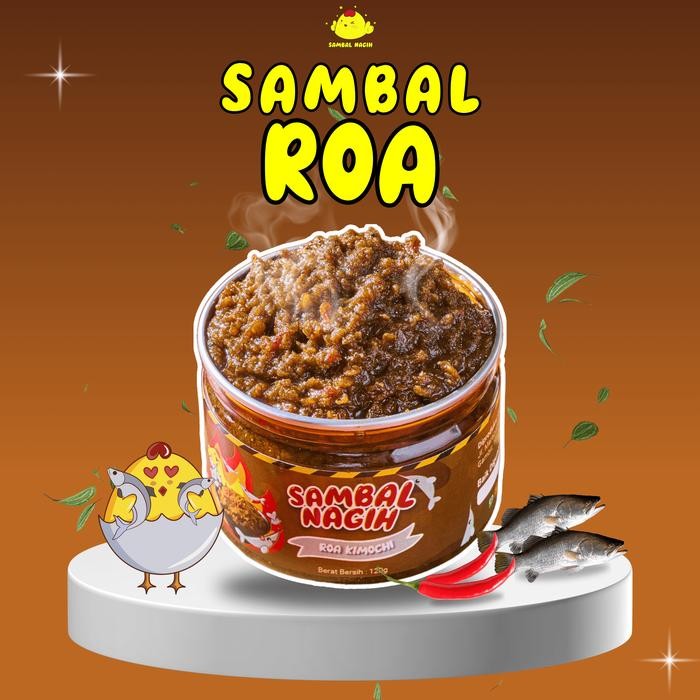 

Stok Baru Sambal Nagih - Sambal Roa Asap Manado