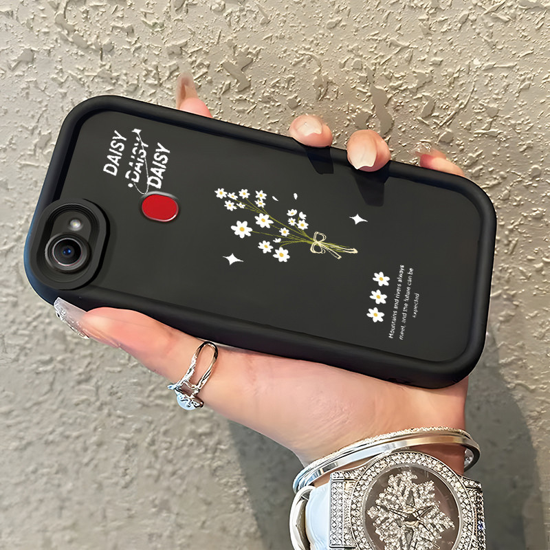 Casing Hp Untuk OPPO F5 F7 F5 Youth Case Buket bunga Daisy  Softcase Silikon Kesing ponsel Cesing te