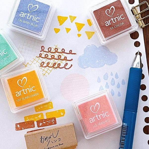 

Kodomo No Kao Artnic Ink Pad For Stamp Water Based Pigment Tinta Color