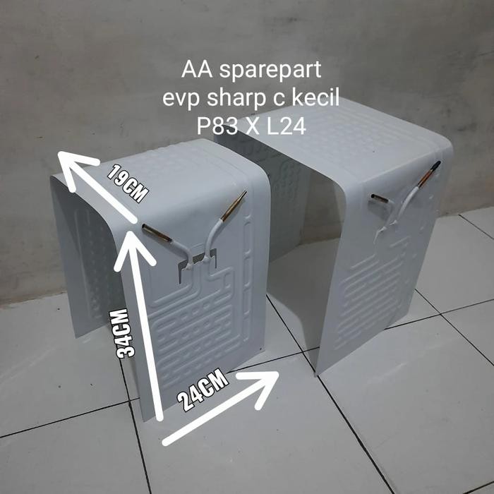 Evap Kulkas Sharp C Kecil 83X24