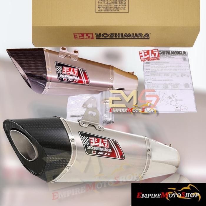 Knalpot Yoshimura R11 Ninja 250 Fi 2018 Ninja 400 Ninja250 Japan Ssf