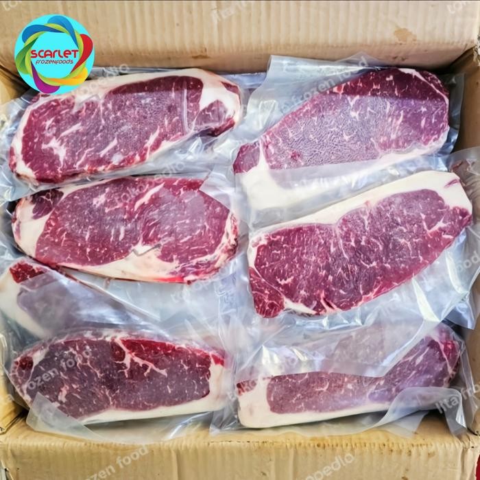 

Pilihan- Aus Sirloin Beef Steak Daging Sapi Australian Beef 100% - 200Gr
