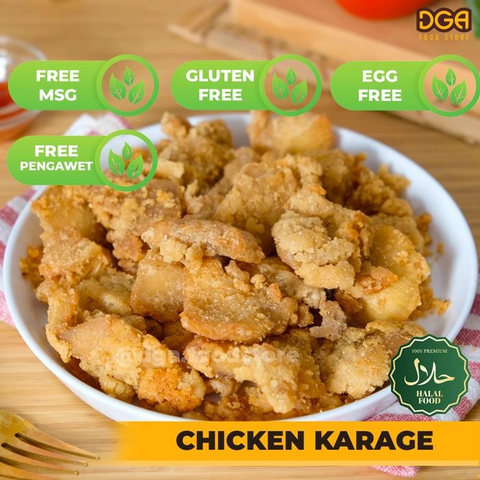

Pilihan- Chicken Karage Gluten Free Non Msg Non Pengawet Halal Homemade