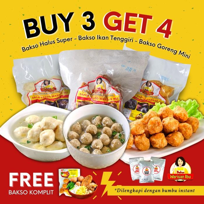

Pilihan- Promo Bakso Sapi Bakso Ikan Tenggiri Bakso Goreng Rebutan