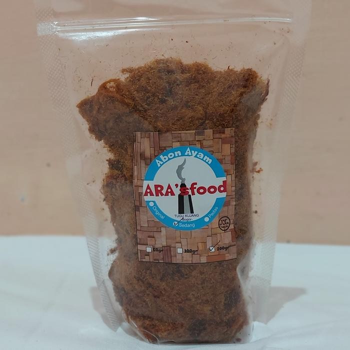 

Pilihan- Abon Ayam 200Gr