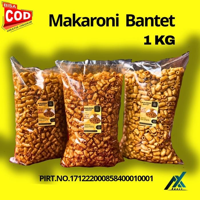 

Pilihan- 1Kg Makaroni Bantet Bantat Pedas Kiloan Khas Tasikmalaya Snacks Macaroni Food Kerang