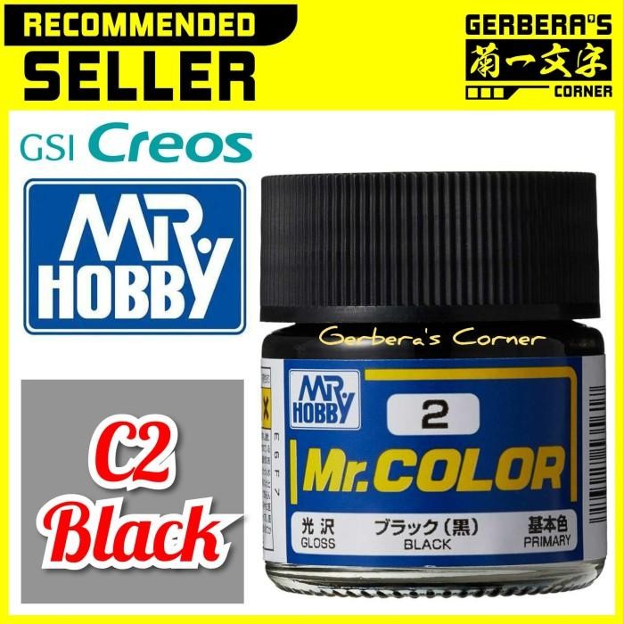 

Pilihan- Mr Color C2 Black - Mr. Hobby - Lacquer Paint