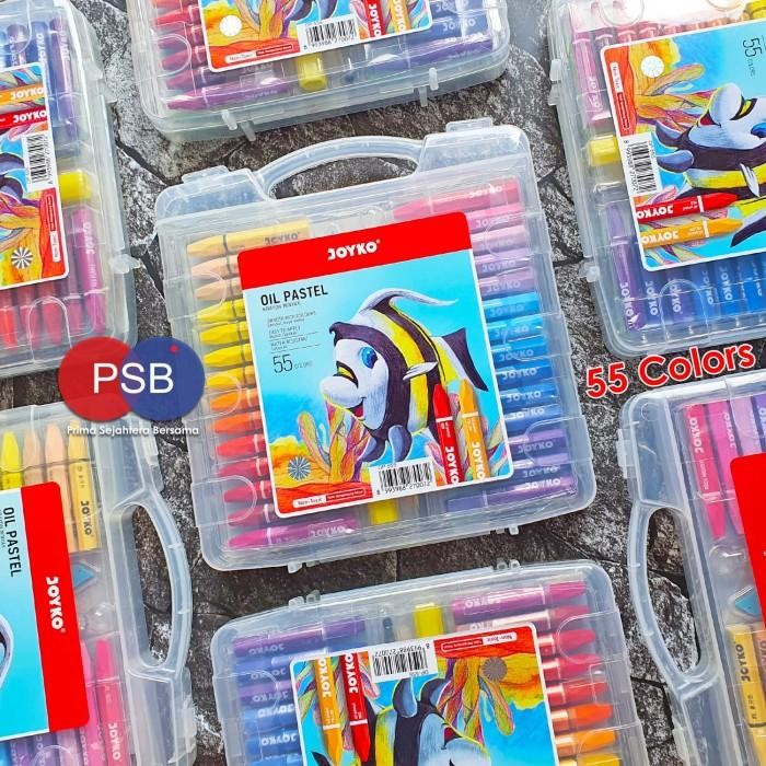 

Pilihan- Crayon / Krayon Titi Joyko Oil Pastel 55 Warna