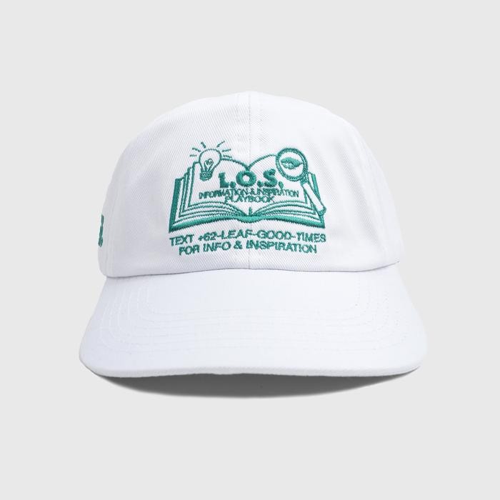 New // Leaf Playbook White Dad Cap // 100% Original