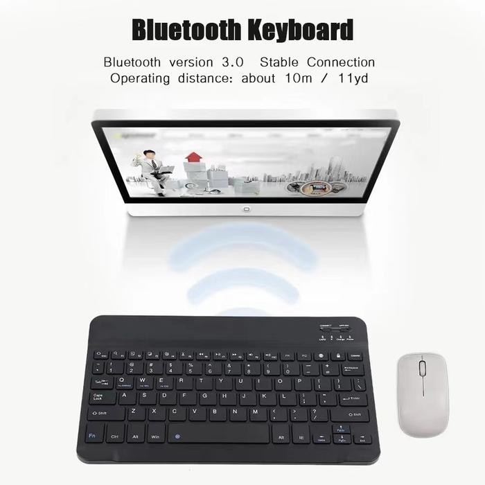 Rexus Prokiip - Keyboard Universal For Keyboard Oppo Pad / Samsung Tab / Huawei Pad