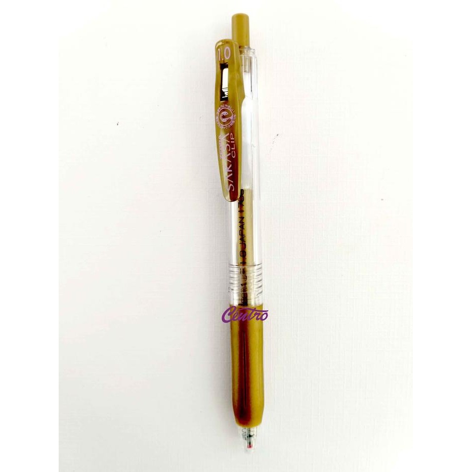 

SARASA ZEBRA CLIP 1.0 GOLD