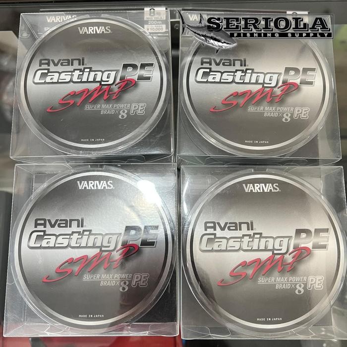 PE VARIVAS AVANI CASTING PE SUPER MAX POWER X8 PE 8 200M