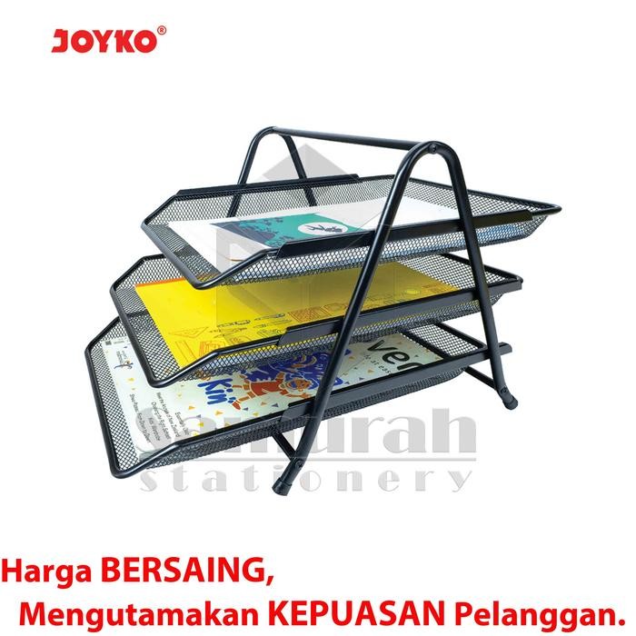 

DOCUMENT TRAY BESI 3 TINGKAT DT 25 JOYKO / RAK DOKUMENT KERTAS FILE 3 SUSUN DT-25 KANTOR