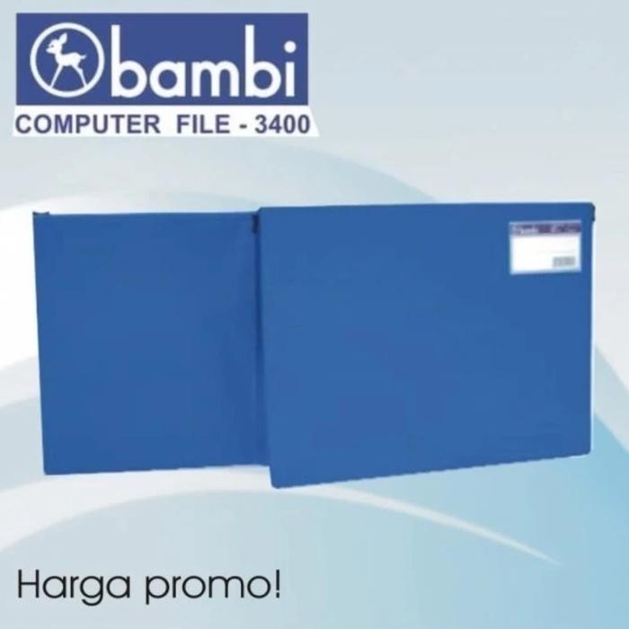 

COMPUTER FILE BAMBI 3400 ( 14 7/8 X 11 ) BIRU