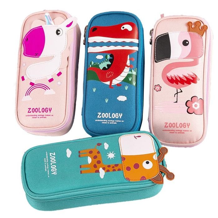 

KOTAK PENSIL KAIN KANVAS MOTIF ANIMAL ZOO KOREAN VERSION