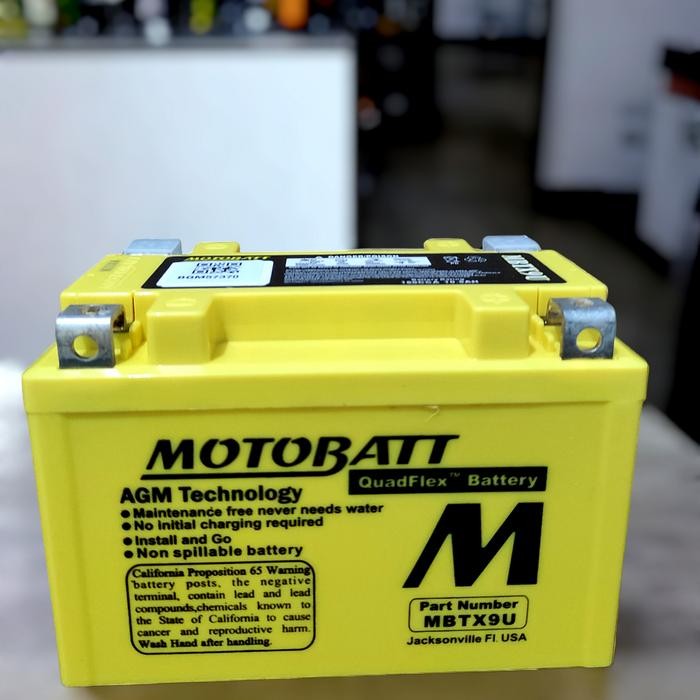 Aki Ktm Duke,Rc 200,250 Motobatt Quadflex Mbtx9U