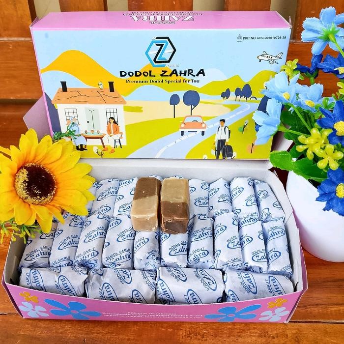 

TERMURAH Dodol Garut Zahra Coklat Susu Makanan Khas Garut Asli READY STOCK