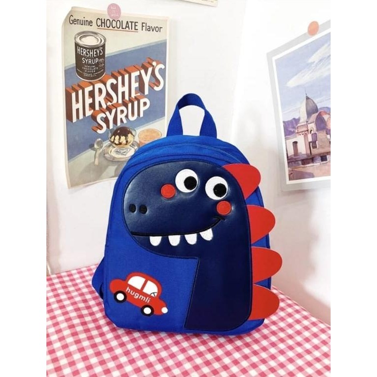 

Tas Ransel Anak Dino Humgli Untuk Paud motif pakaian umur 2-4 tahun