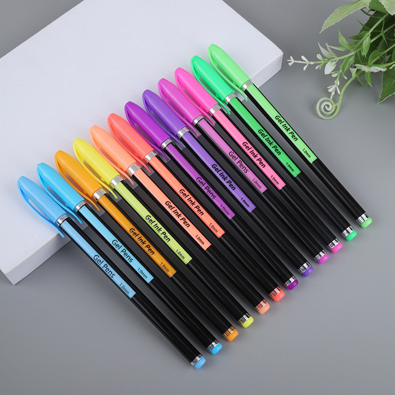 

Pulpen Kilap 60 Warna - Pulpen Highlighter Warna-Warni untuk Catatan & Tandai Buku - Plastik - Pack |66DL9HEH|