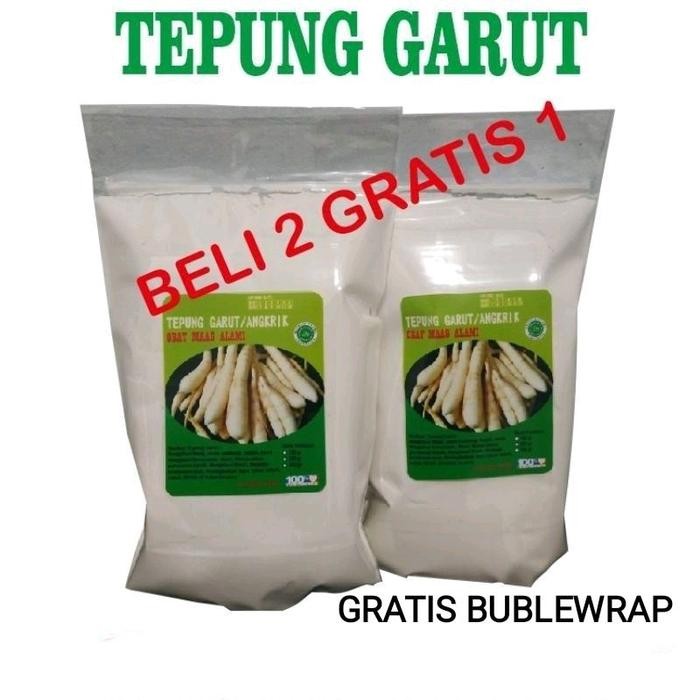 

Pilihan- Promo Beli 2 Gratis 1 Tepung Irut Asli/Angkrik /Arrowroot Organik Rendah Gula