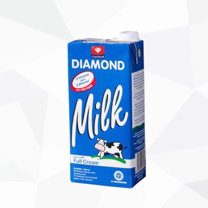

Pilihan- Susu Diamond Uht Plain 1Lt Susu Diamond Full Cream 1 Liter