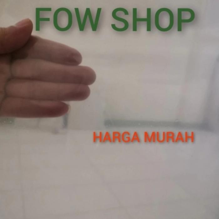 

Pilihan- Plastik Cor Bening/Plastik Bangunan Meteran 1 Roll Pjg 50 M