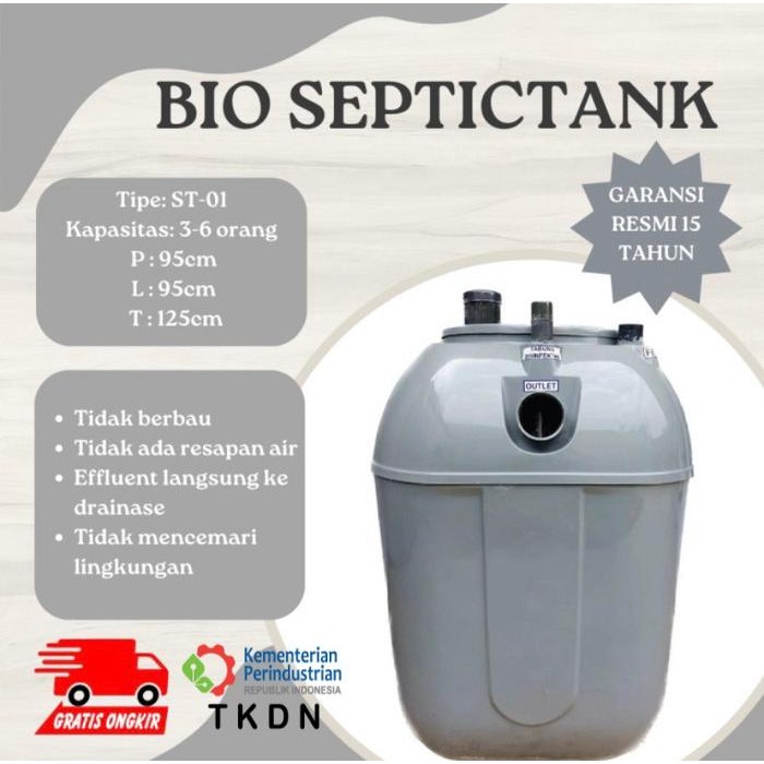 Bio Septictank / Septictank Bio / Biotank ( 1000 liter )