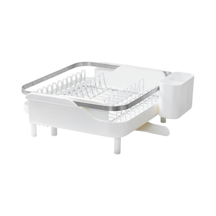 New Willard Rak Piring 1 Tingkat Extendable - Putih