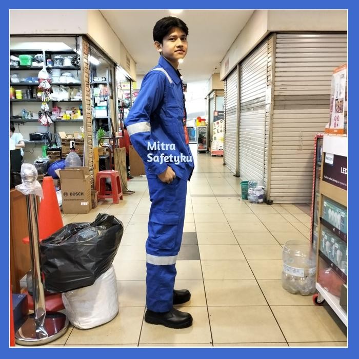 Wearpack Two Piece New Nomex IIIA Original / Wearpack Setelan Two Piece Anti Api Nomex 3A