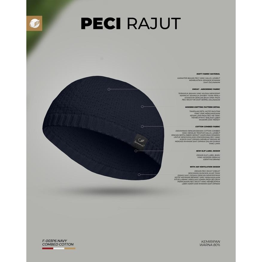 SAMASE Original Peci Rajut All size F-003P