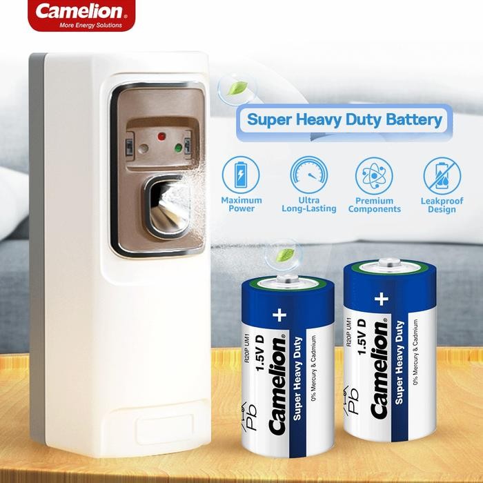 Baterai Camelion Super Heavy Duty Size D - Baterai Size D