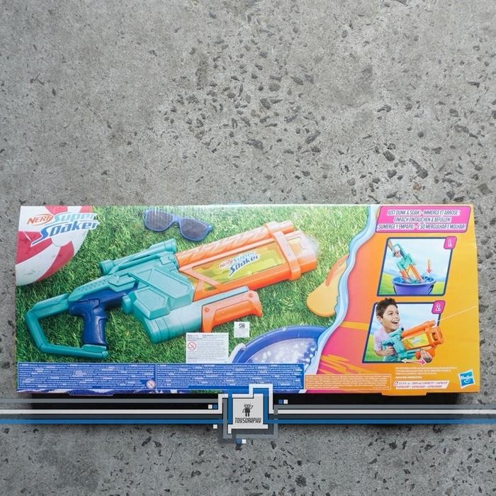 Nerf Super Soaker Mega Dunk Fill Fast Isi Air Instant Rapid Water Gun Blaster Pistol Air