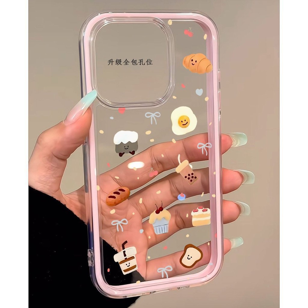 Kue Lucu Teh Susu Case Hp Poco C71 C75 X7 Pro 5G 13T Pro F6 Xiaomi 15T pro M7 plus POCO F7 C85 15 Ul