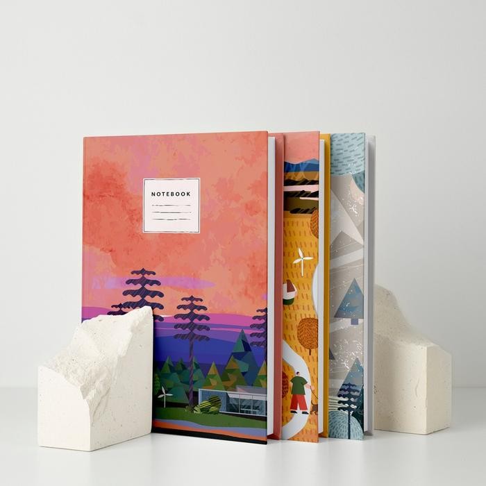 

Simple Notebook Custom Season - Custom Notebook Dot Grid