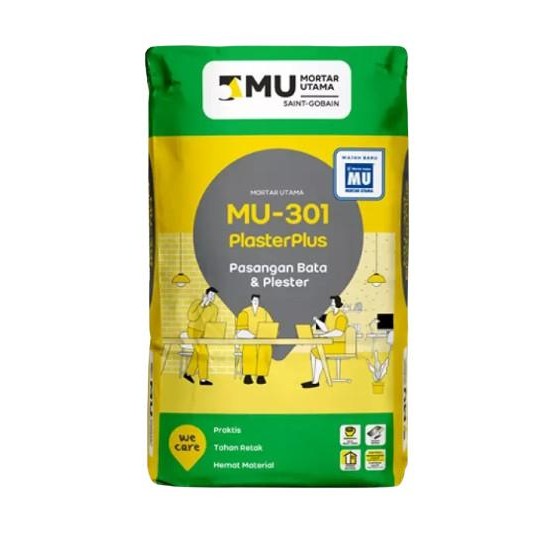 New MU301 - Mortar Utama MU 301 Plester & Pasang Bata