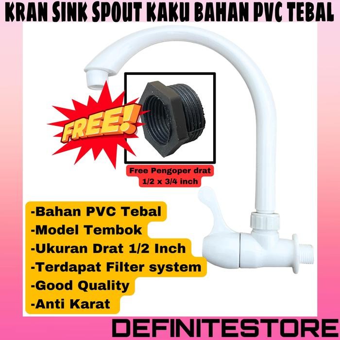 New Kran Keran Air Kran Wastafel Kran Cuci Piring Kran Wastafel Cuci Piring Kran Wastafel Kran PVC