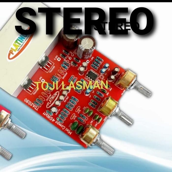 Pilihan- Kit Pcb Speker Speaker Aktif Tda 2030 Tda2030 Stereo Platinum