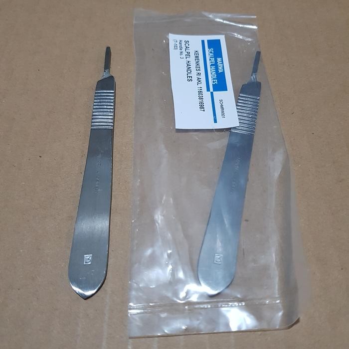 

New SCALPEL HANDLE No. 3 & 4 / GAGANG PISAU No. 3 & 4 / SCAPLE HANDLE