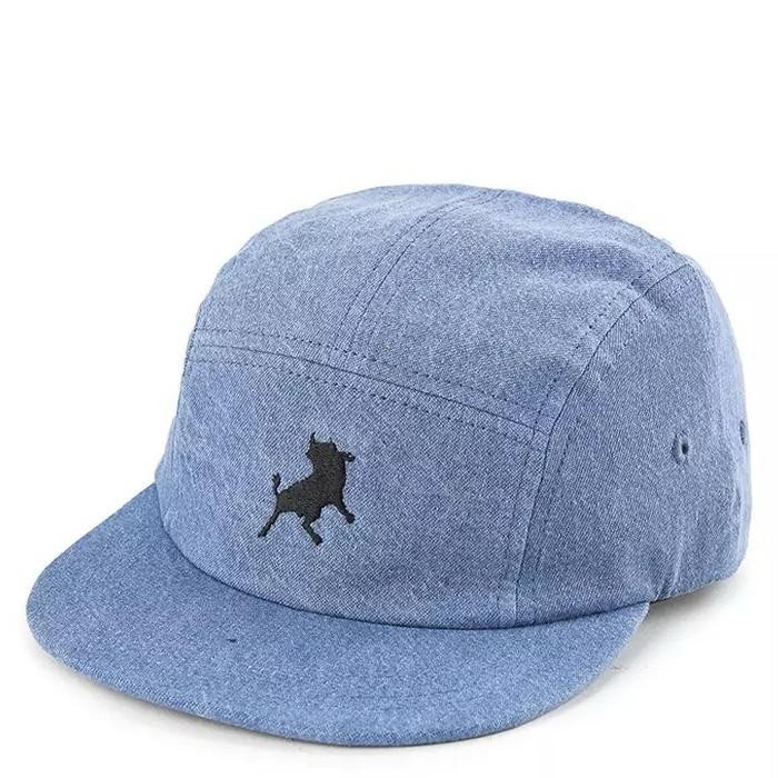 SALE  HDM329D - TOPI DENIM MILITARY CAP PRIA LOIS ORIGINAL READY