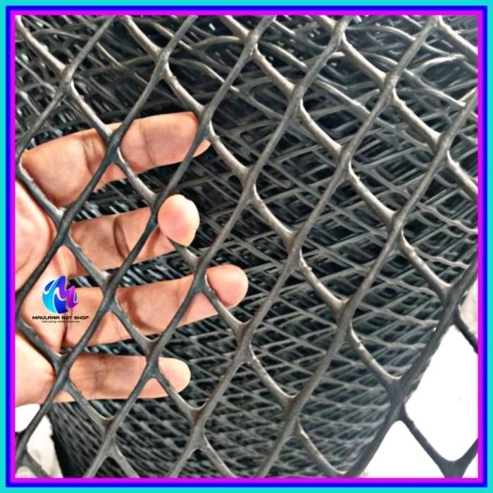 Kawat Jaring Plastik Hdpe Bentuk Diamond Super Tebal Permeter Plastik