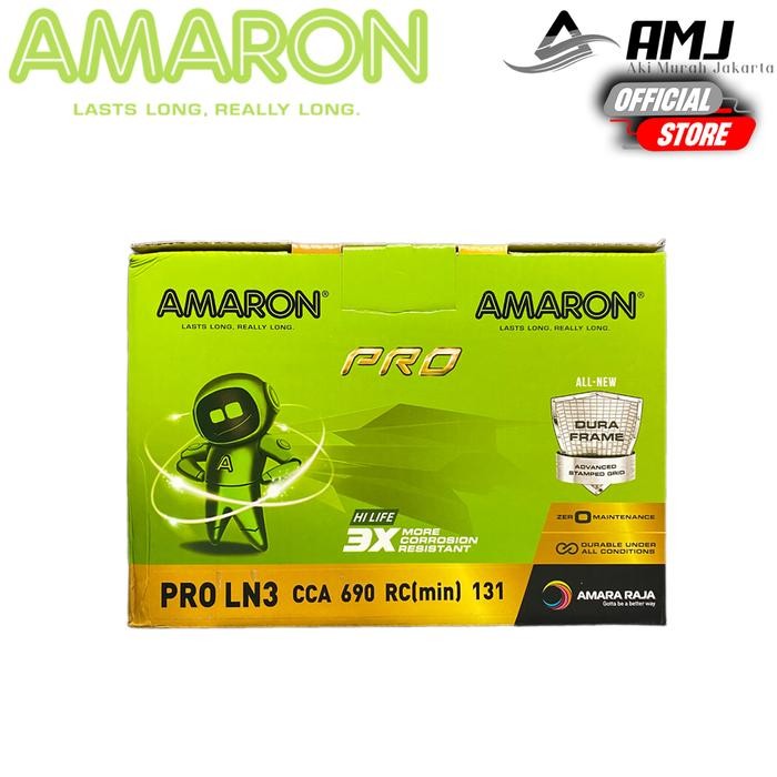 Amaron Hi Life Pro Aki Mobil Mercedes Tiger 280 Din 84 / 580-24 - 84Ah Aki Kering