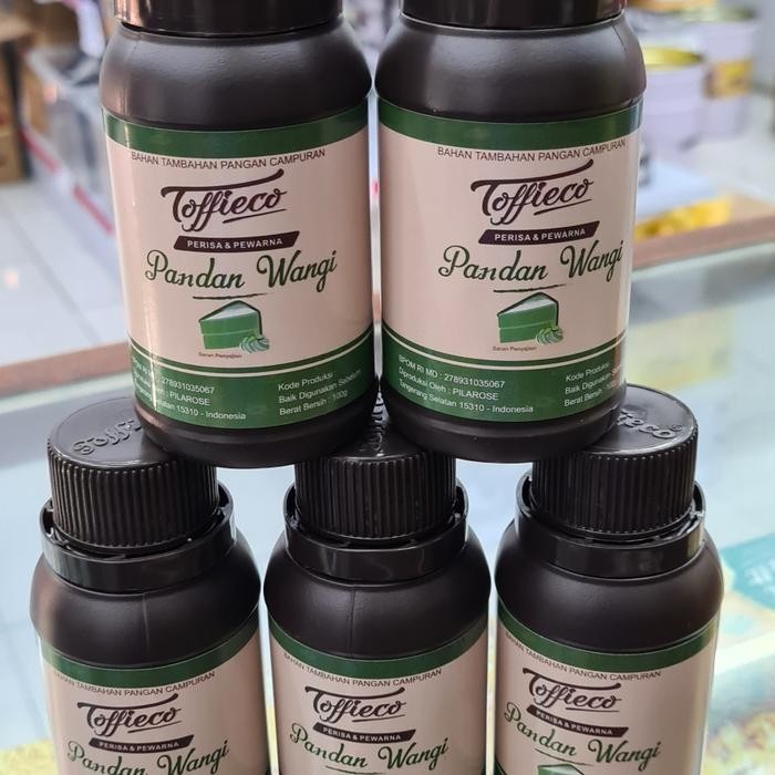 

Stok Baru Toffieco Pasta Perasa Pandan Wangi 100ml