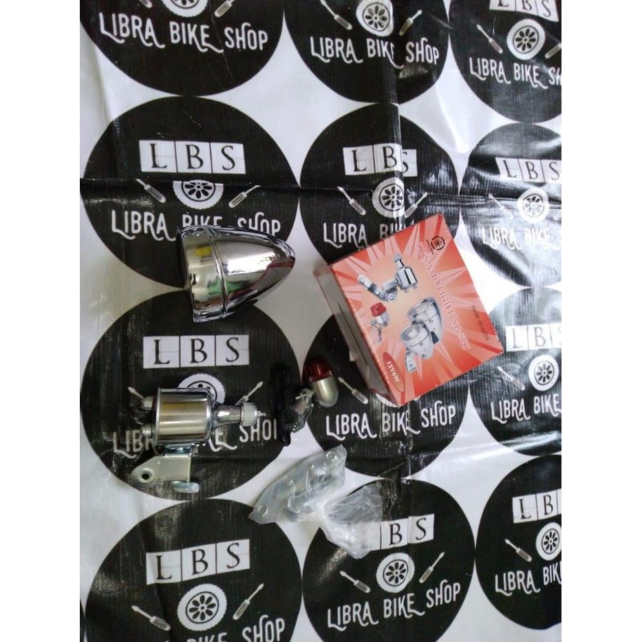 Grosir Lampu Ontel Panda L Lampu Panda Sepeda Ontel Dinamo Gajah Terlariss 