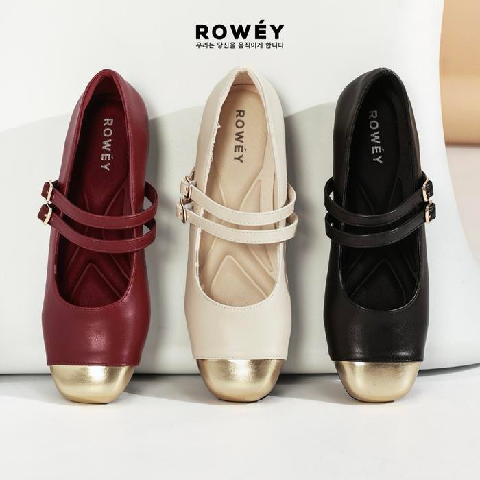 Ellora - Sepatu Wanita Flat Shoes Mary Jane Korea