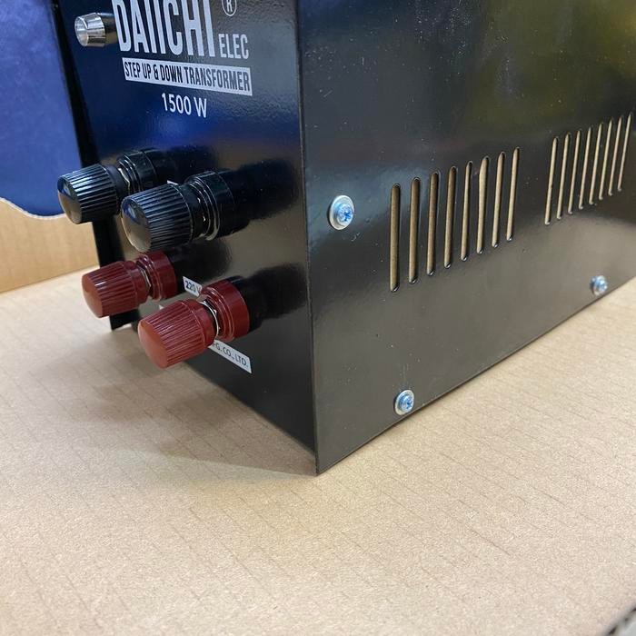 Berkualitas Trafo Step Up Step Down Daichi 1500W Daiichi Terlariss 