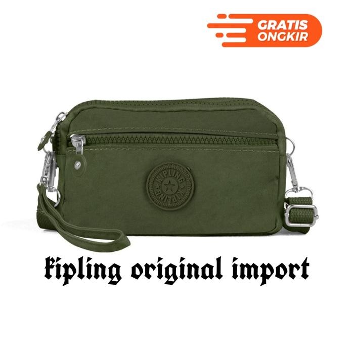 GUDANG TAS - TAS SELEMPANG WANITA IMPORT NYLON WATERPROOF 4 RESLETING